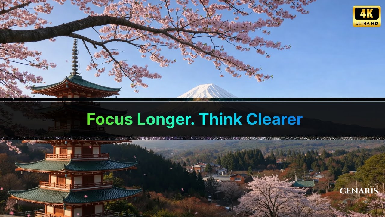 Focus Music on Mount Fuji — 1 Hour Endless Loop for Deep Study & Concentration