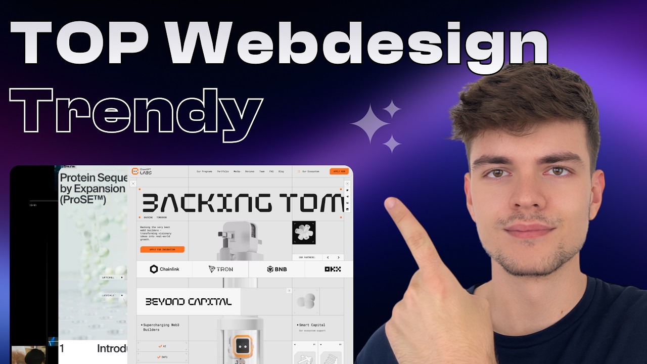 Je tohle budoucnost webdesignu ? Top 5 Webdesign Trendů pro rok 2026