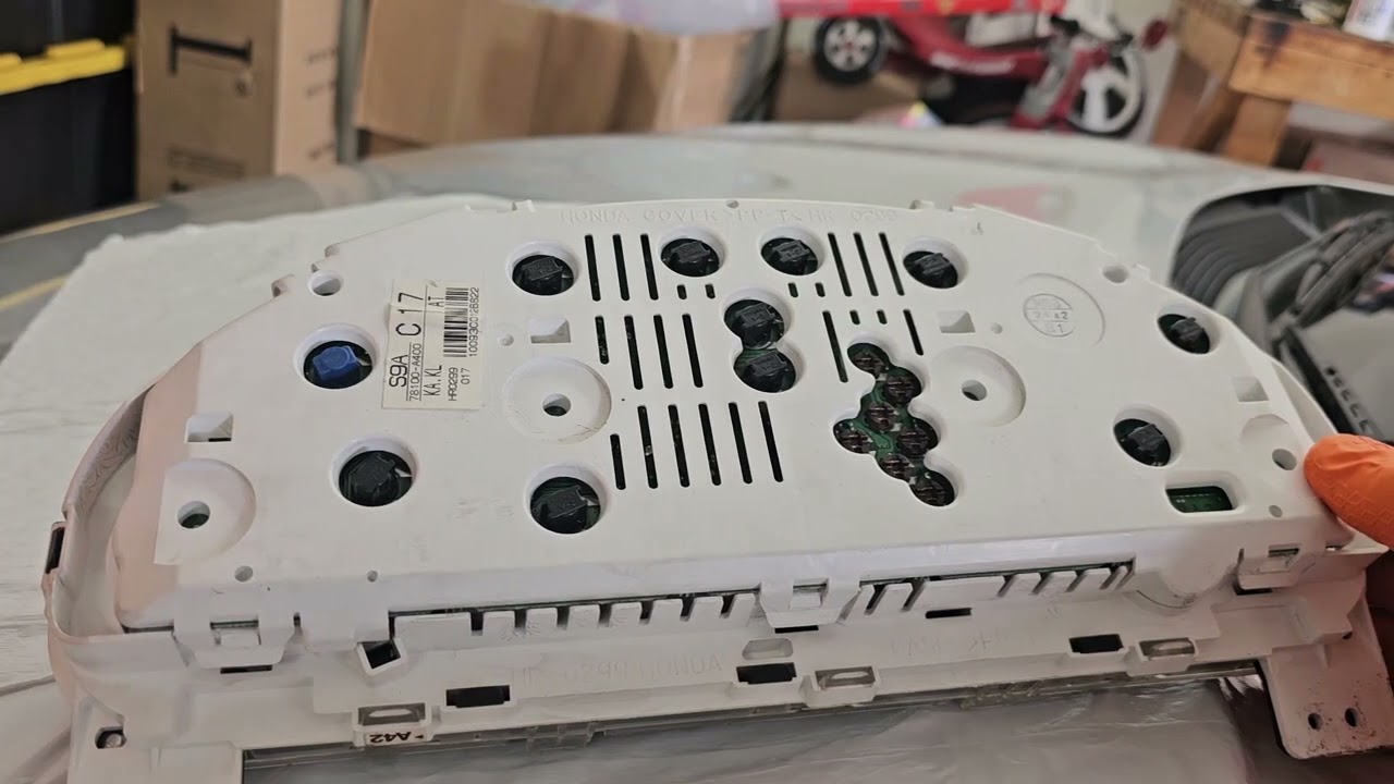 2003 HONDA CRV INSTRUMENT CLUSTER/DASHBOARD BULBS REPLACEMENT