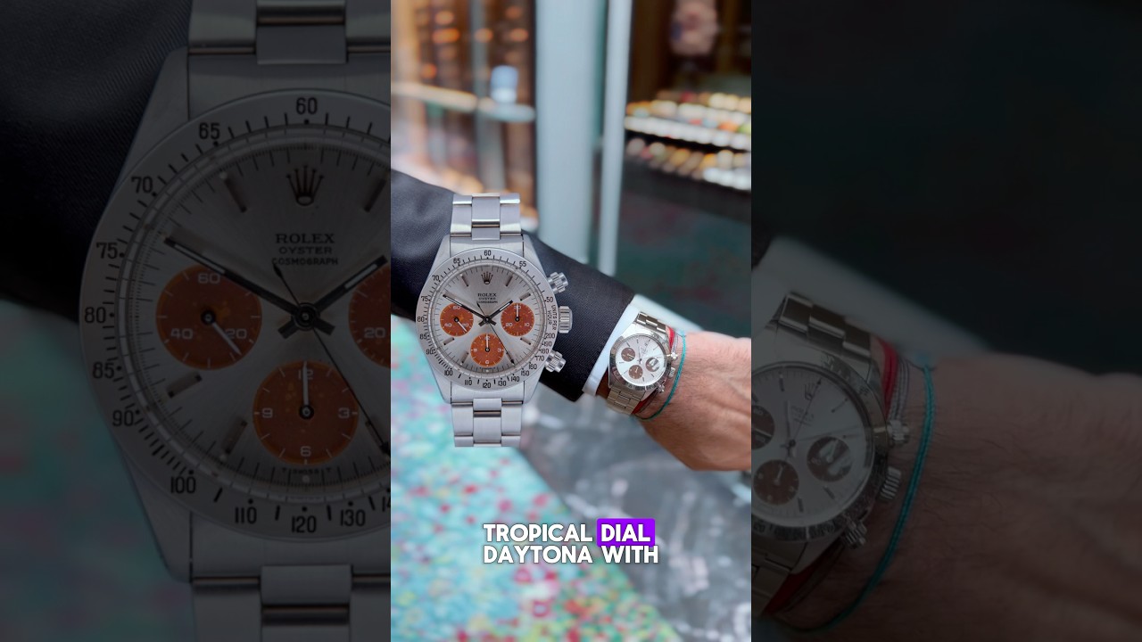 Rare Vintage Tropical Rolexes with David Silver #watch #watches #vintagerolex