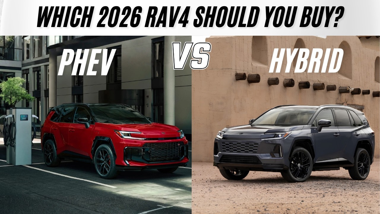 Toyota RAV4 Hybrid 2026 против Plug-in Hybrid: не совершите ошибку на 10 000 долларов!
