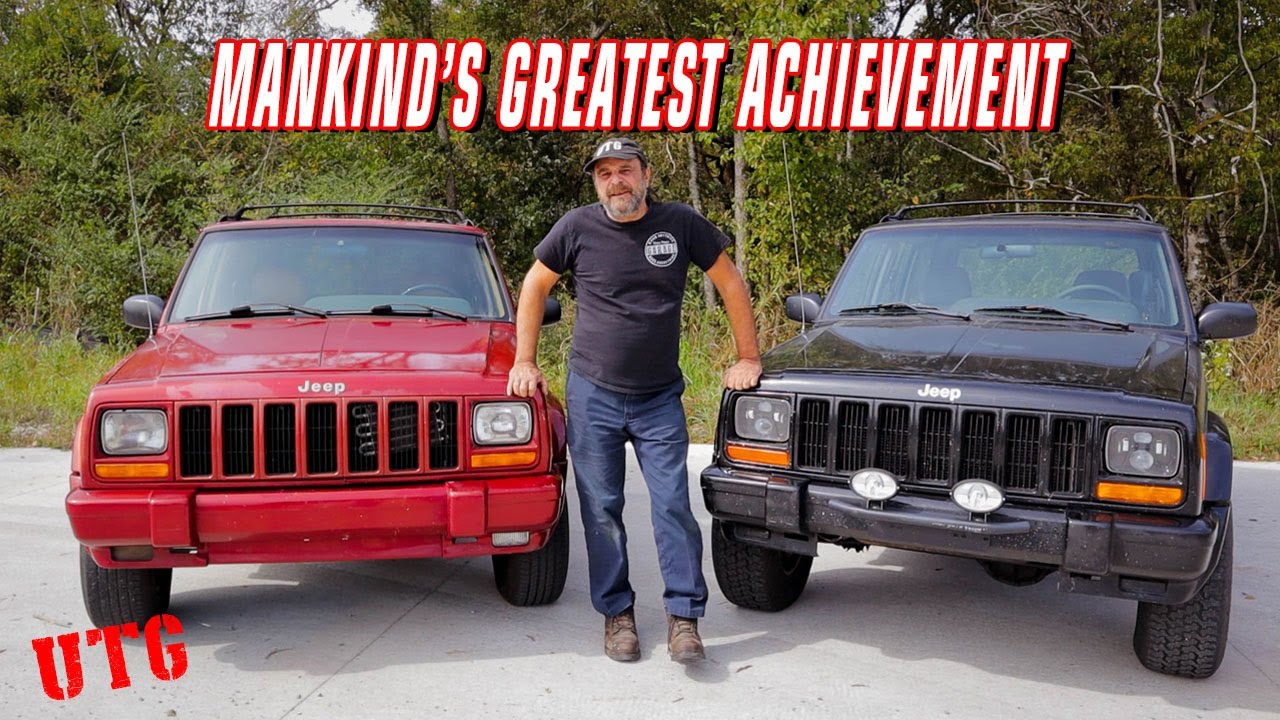 Jeep Cherokee XJ Side By Side Comparison - 2wd vs. 4wd More Different Than You'd Think