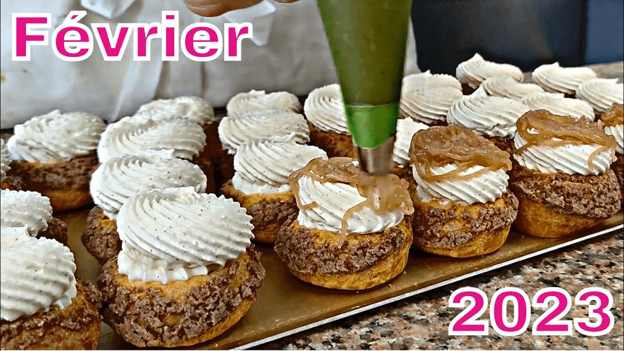 Notre mois de FÉVRIER 2023 chez cours de pâtisserie San Nicolas !