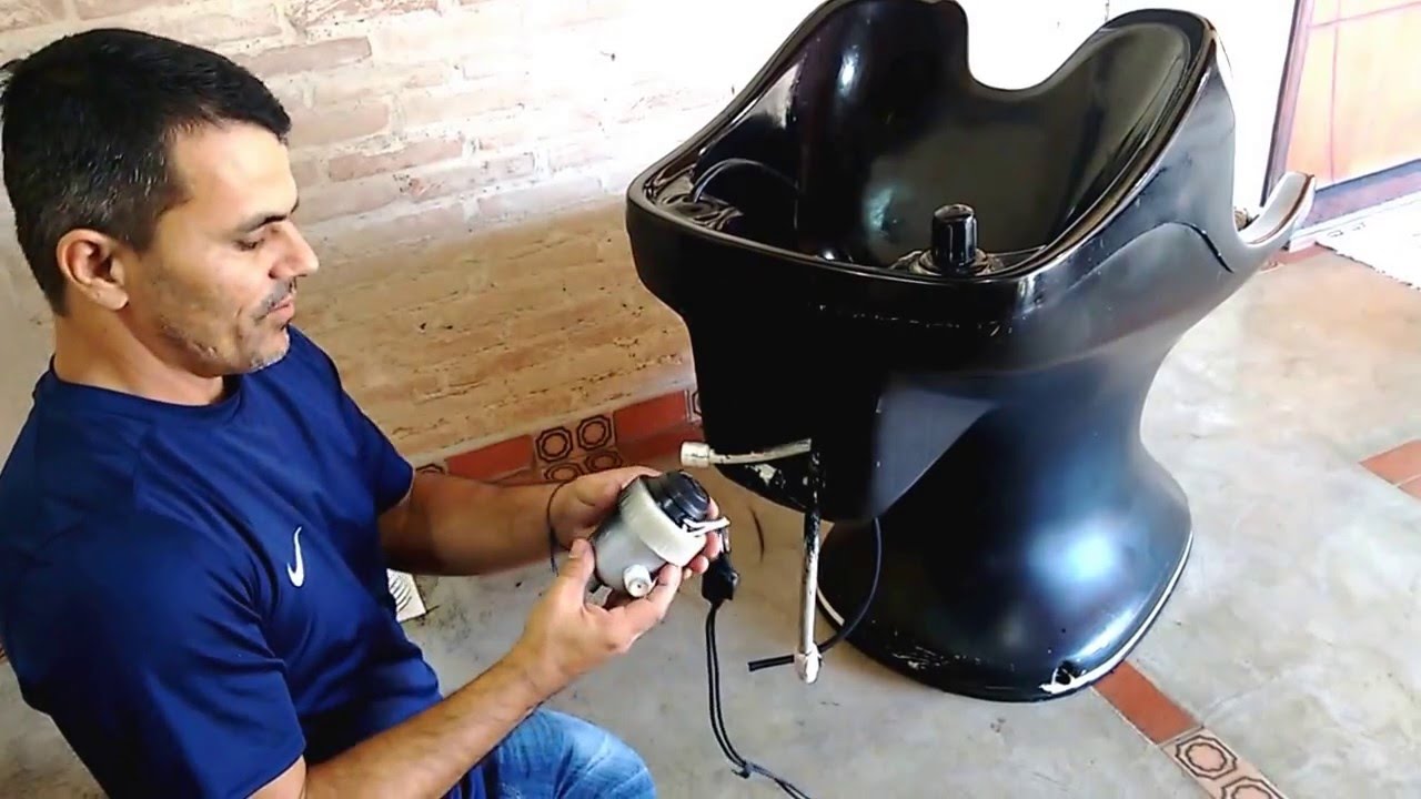Como instalar lavatório de salão de beleza