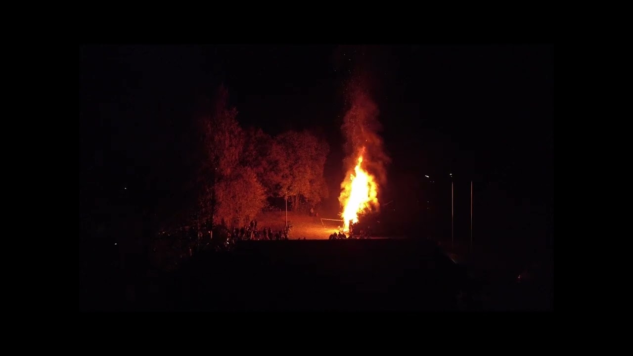 St.  Martinsfeuer 2025 Rossel / Wilberhofen
