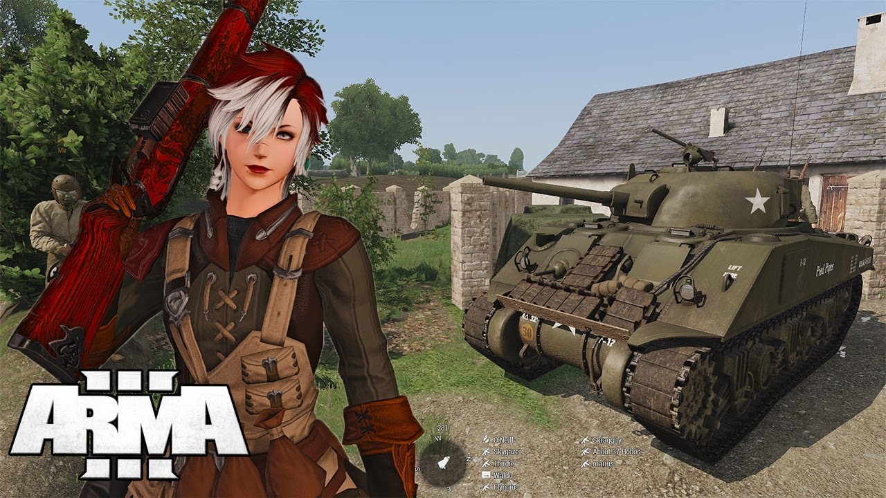 Stealing Guns and Saving France | WW2 Arma 3