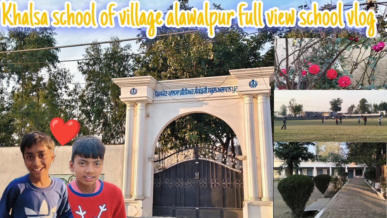 Khalsa School pind alawalpur (jalandhar) full video watch for and 😂❤️