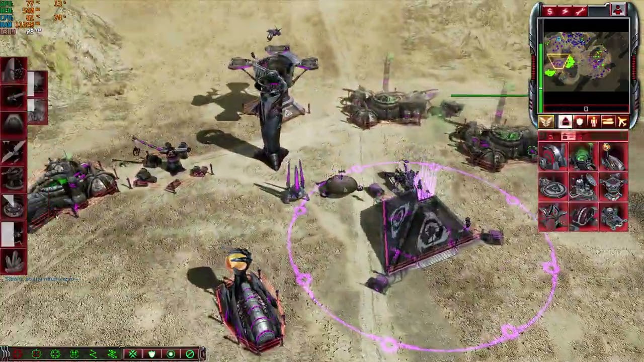 command & conquer 3 kane's wrath tiberium chaos marked of kane & black hand vs 2 gdis