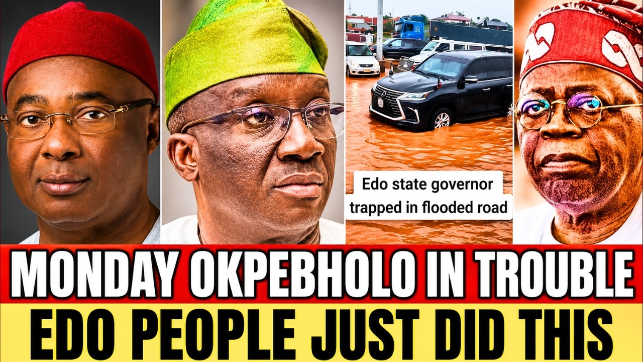 WAHALA! MONDAY OKPEBHOLO JUST LANDED IN TROUBLE; EDO PEOPLE DISGRACE THEIR GOVERNOR