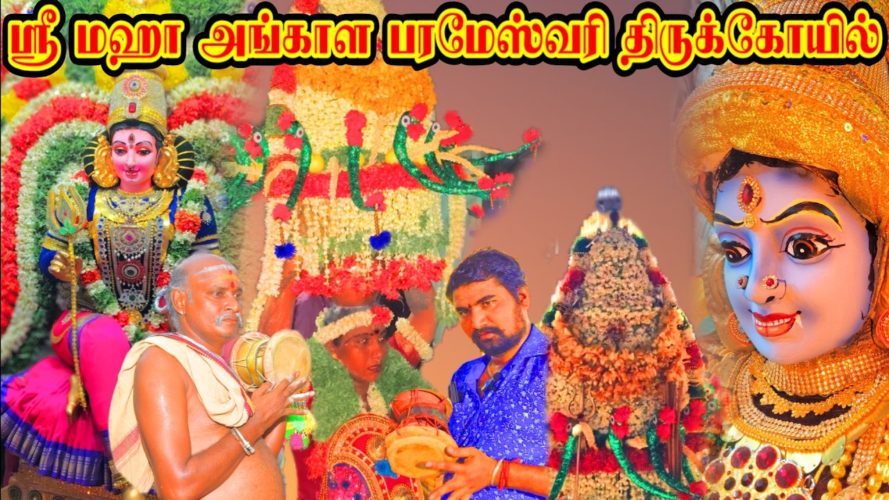 ஸ்ரீ மஹா அங்காள பரமேஸ்வரி திருக்கோயில். மூன்றாம் ஆண்டு மயான சூறை மற்றும் குட்டிகுடி திருவிழா