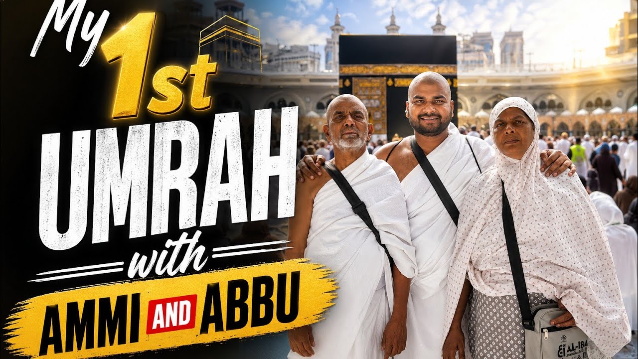 My First Umrah with My Ammi and Abbu ~ Alhamdulillah 🕋🕋🕋❤️❤️❤️Beautiful Umrah Journey 2025 |