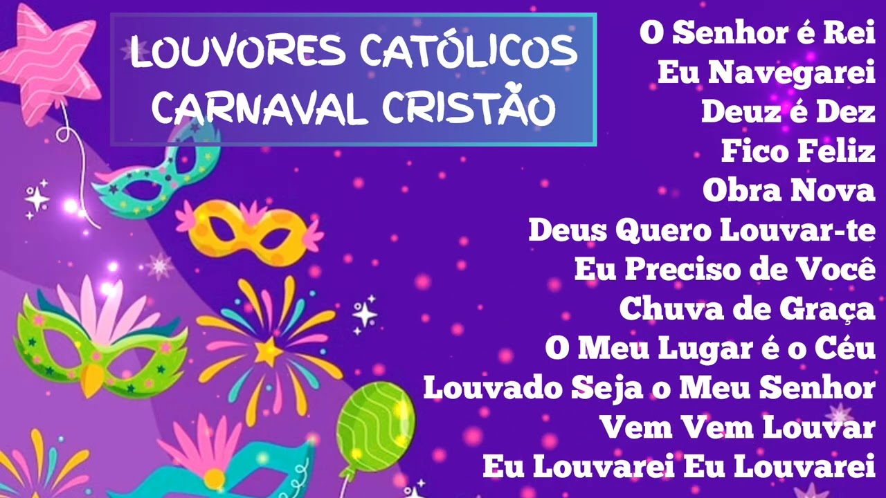 Louvores para Carnaval Cristão | Jesus no Centro da Alegria