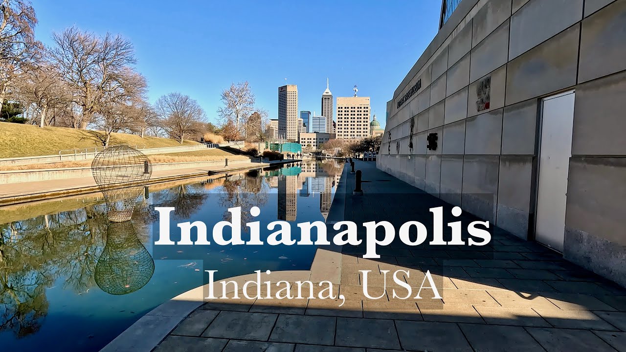 Indianapolis 🇺🇸 Walking Tour [4K | 60fps]