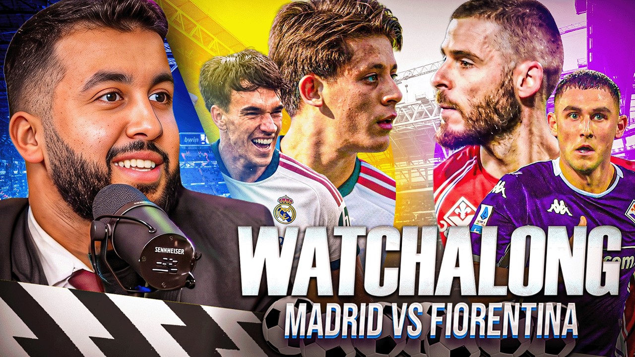 REAL MADRID VS FIORENTINA I CLUB FRIENDLY WATCHALONG!