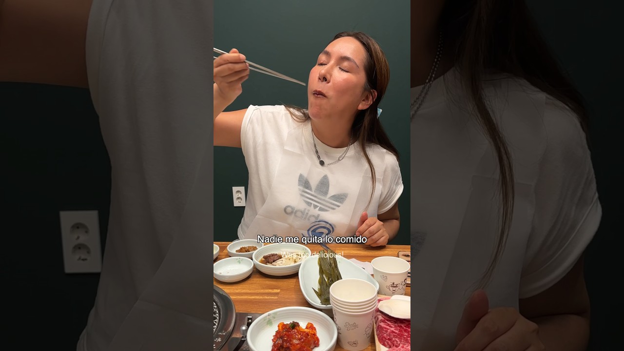 Todo lo que COMO🤤en 1 d&iacute;a en Corea 🇰🇷cuando viajo al pueblo!!