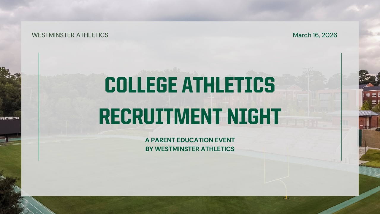Westminster College Athletics Recruitment Night Spring 2026