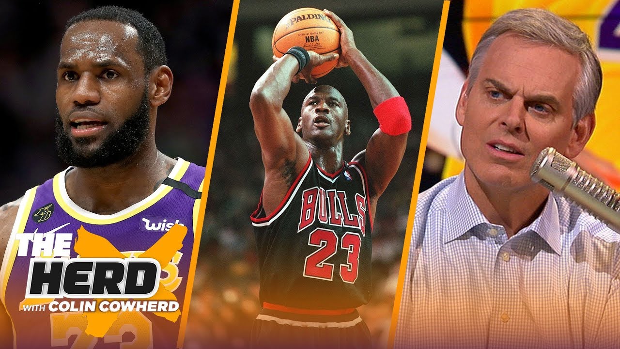 Colin Cowherd plays 'Michael Jordan or LeBron James?' trivia on MJ's birthday | NBA | THE HERD