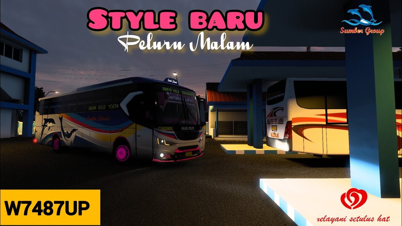 NEW STYLE SUMBER SELAMAT PELURU MALAM  W7487UP JATAH JAM SETAN DARI TERMINAL BUNGURASIH | ETS 2