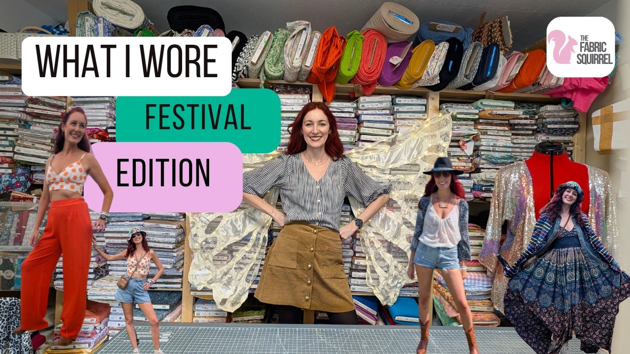 What I Wore: Festival Edition 🎪 Sewing My Own Festival Wardrobe
