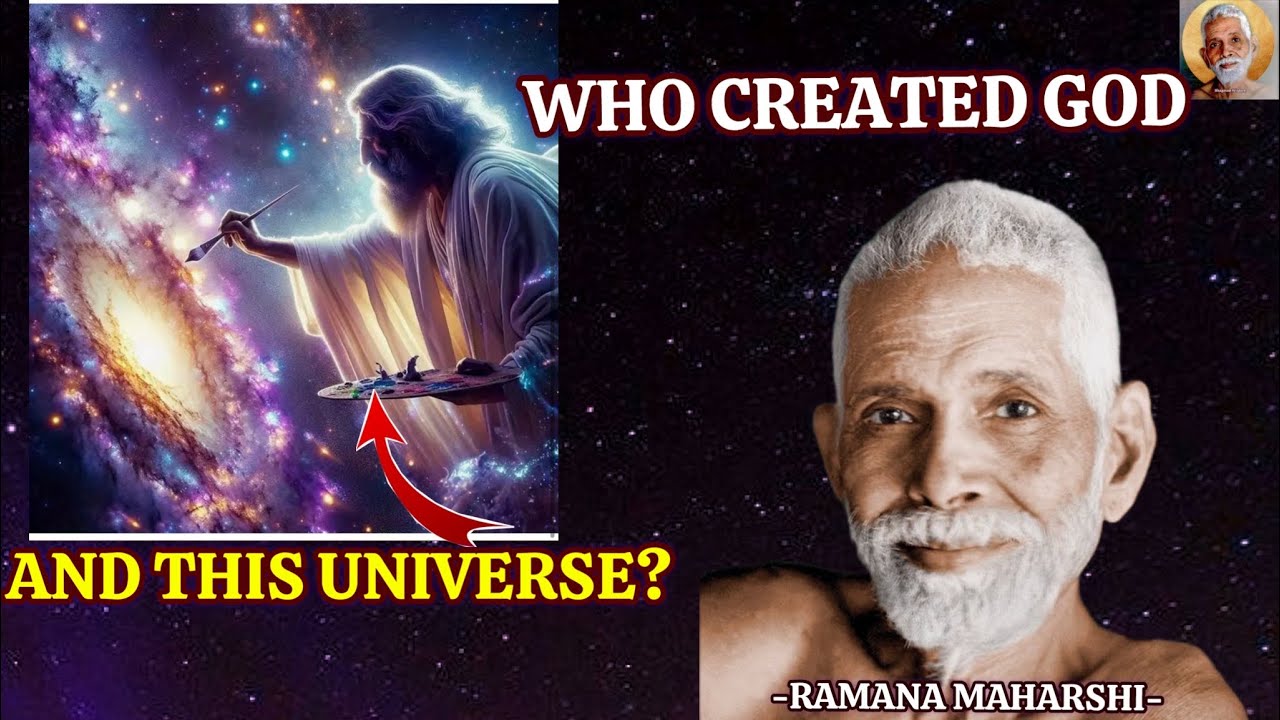 Who Created God And This Universe? Ramana Maharshi  #whocreatedgod