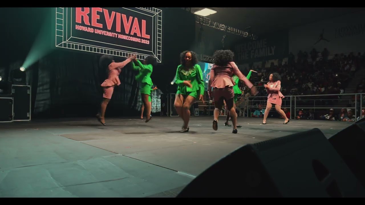 HOWARD UNIVERSITY: ALPHA KAPPA ALPHA SORORITY, INC. (HOWARD STEP SHOW '23) WINNERS!