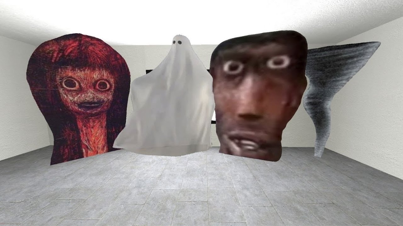 Real Ghost  Quandie Tomino And Tornado Nextbot Gmod In Fun Maze Hotel #Nextbot #Gmod