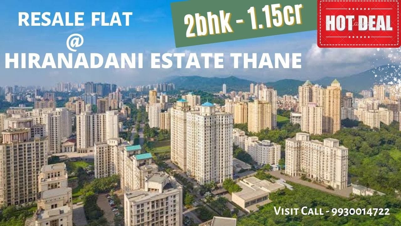 #2Bhk| Higher Floor|1.15Cr|Resale| Hiranandani Estate|Ready to Move|#thane Call 9930014722