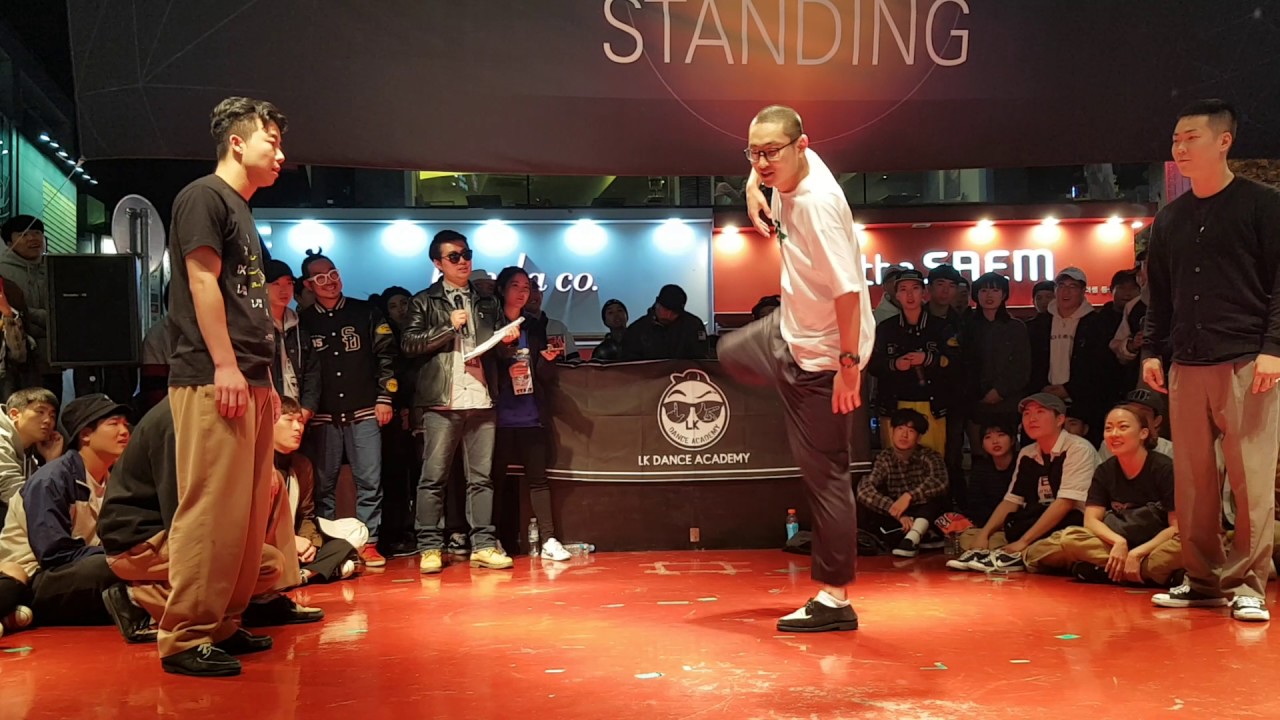 JAY&BEE Vs Poppin J & Hoan : Freestyle 2vs2 Side Semi Final @2016 L.M.S Korea Session