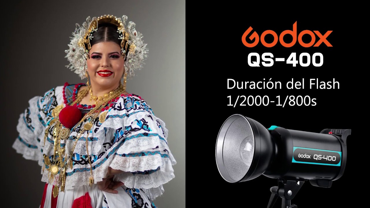 QS400 GODOX EN ESTUDIO