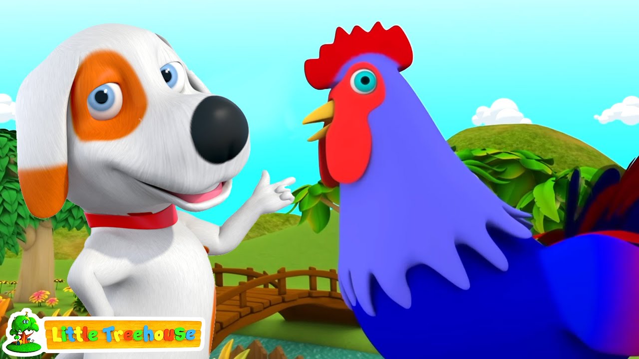 Cock A Doodle Do Barnvisor och Tecknad Serie för Barn