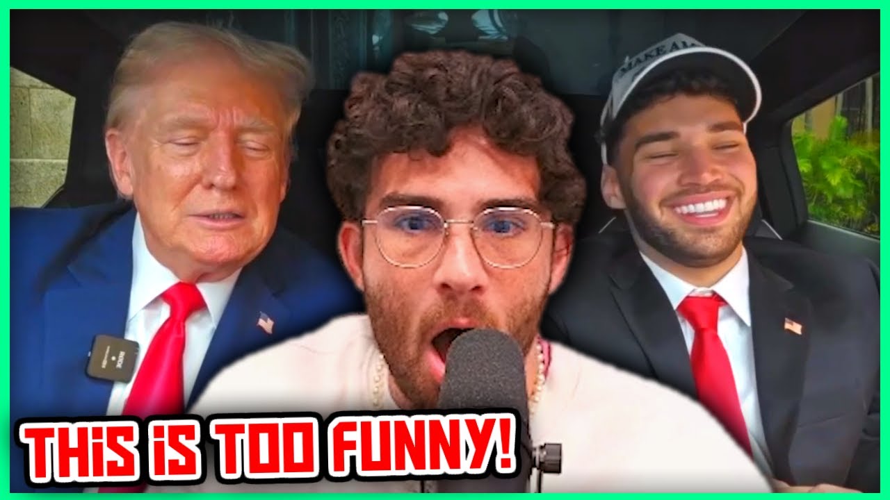 Adin Ross Interviews Trump | Hasanabi Reacts