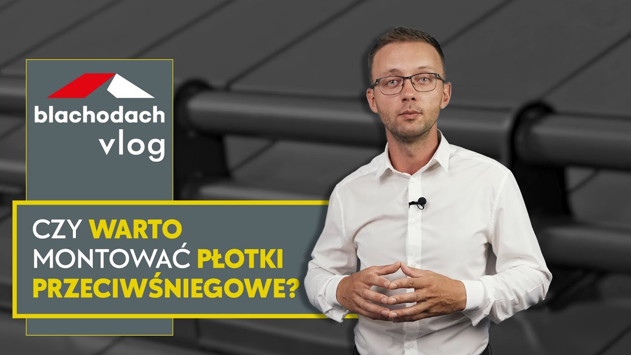 Czy warto montować płotki przeciwśniegowe na dach - Blachodach