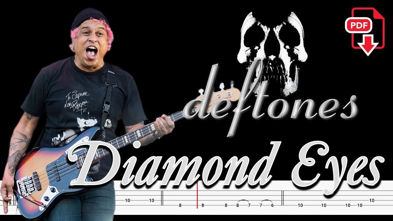 Deftones - Diamond Eyes (🔴Bass Tabs | Notation) @ChamisBass #chamisbass #deftonesbass