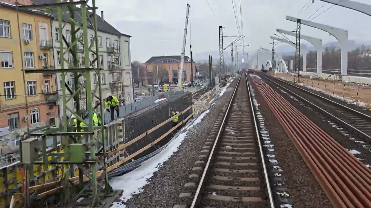 2025.01.23 Déli körvasút helyzetjelentés Kelenföld - Keleti