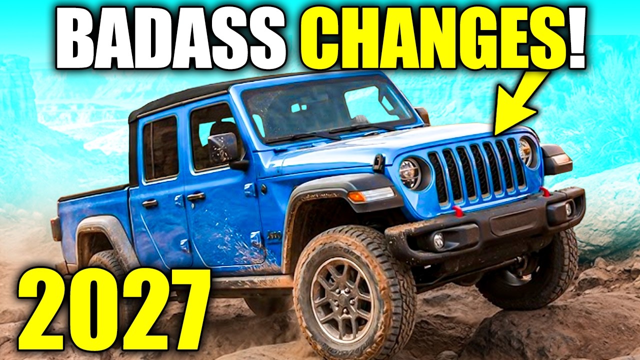 Совершенно новый Jeep Gladiator 2027 года &mdash; это просто нечто!