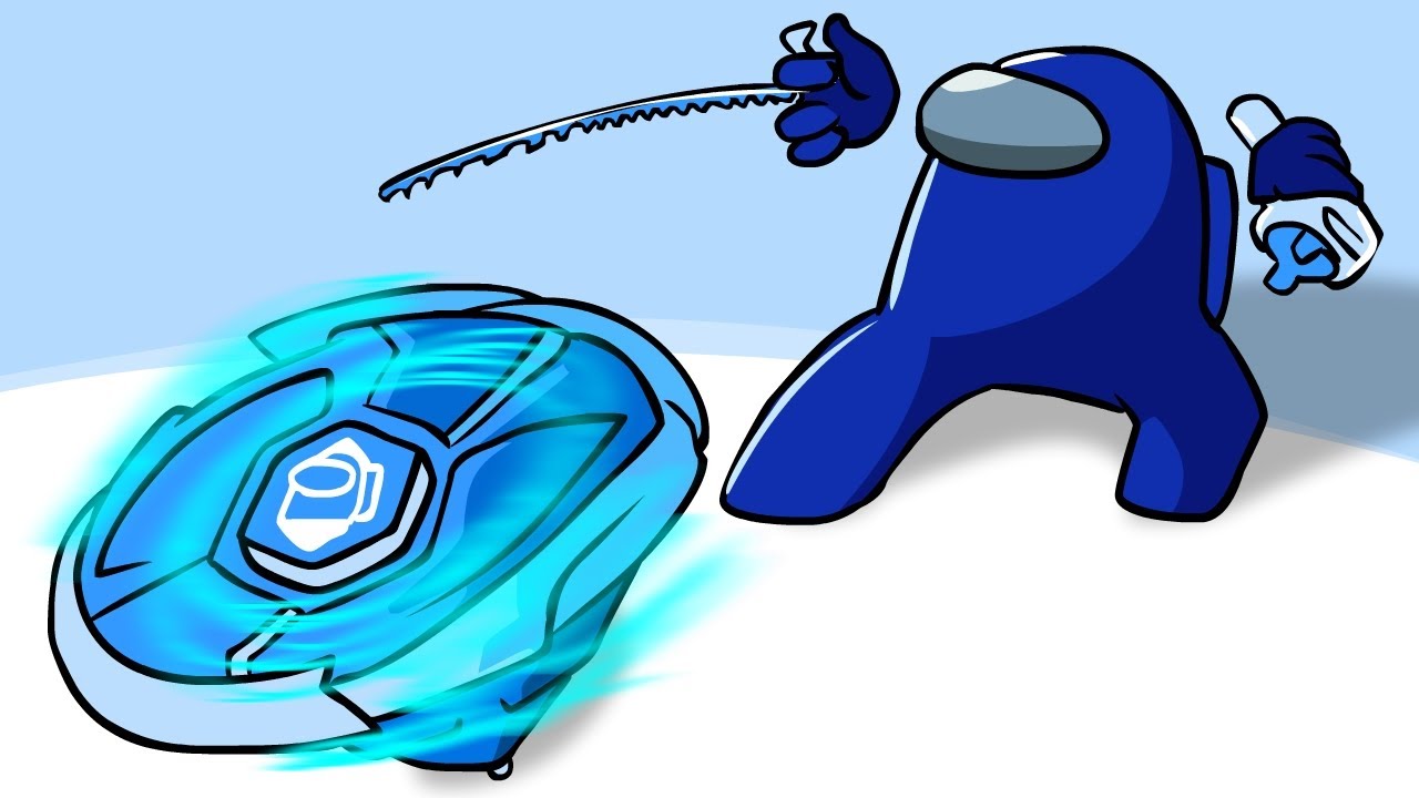 Beyblade in Among Us