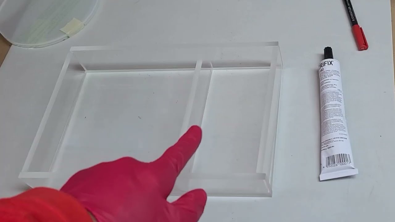 🗜 Acryl Glas kleben mit Acrifix