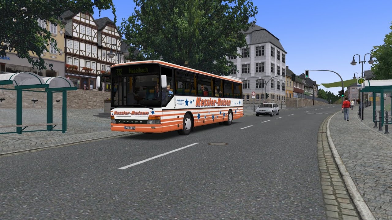 OMSI 2: Steam Edition | Thueringer Wald | Маршрут 732 (Bad Lemnitz - Haselbach (Короткий-2))