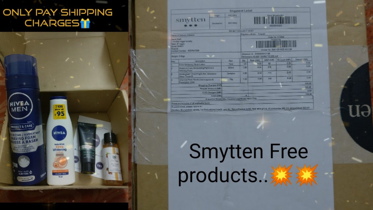Smytten free Trial samples unboxing | B&uuml;y fro b&euml;low l&icirc;nk | smyttey