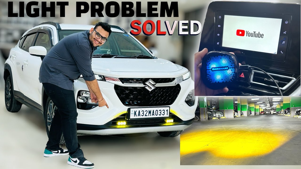 FRONX FOGLAMP INSTALLATION FOR DELTA PLUS OWNERS😉|OEM PLAYER मैं अब YOUTUBE WORK KAREGA😍 #fronx