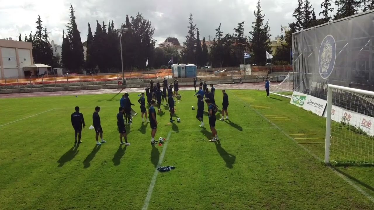 Football technical +COD warm up (Moderate intensity)