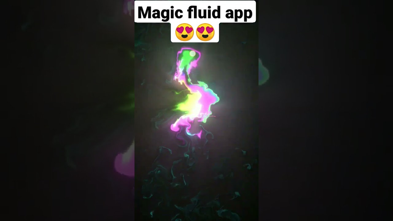 # magical app 😍😍# magic fluid 😱# real # 😍😍