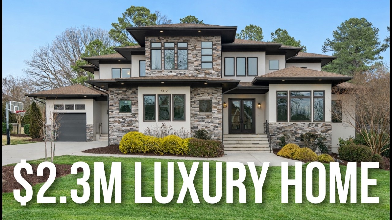 Inside a 5,700 Sq Ft Luxury Home in Raleigh, NC (Bella Vista)