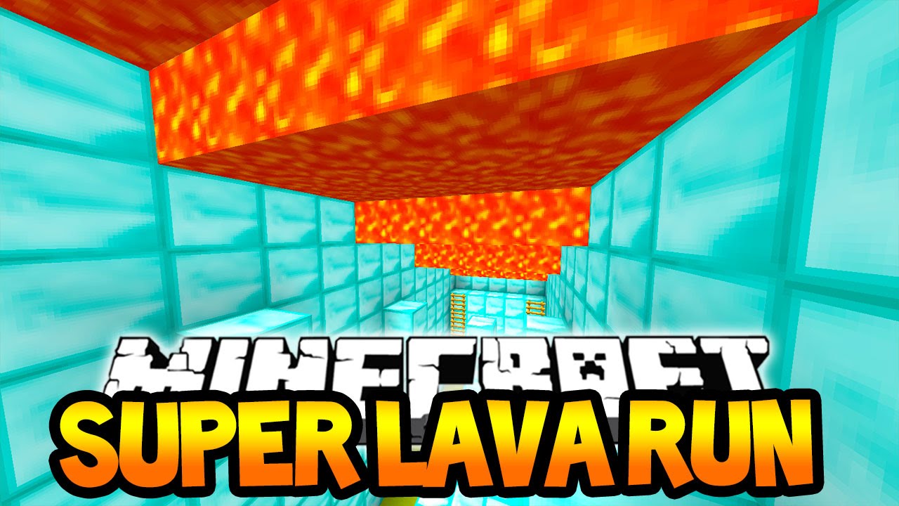 Minecraft SUPER LAVA RUN PARKOUR! (Race Against Lava) w/Lachlan, PrestonPlayz & MrWoofless