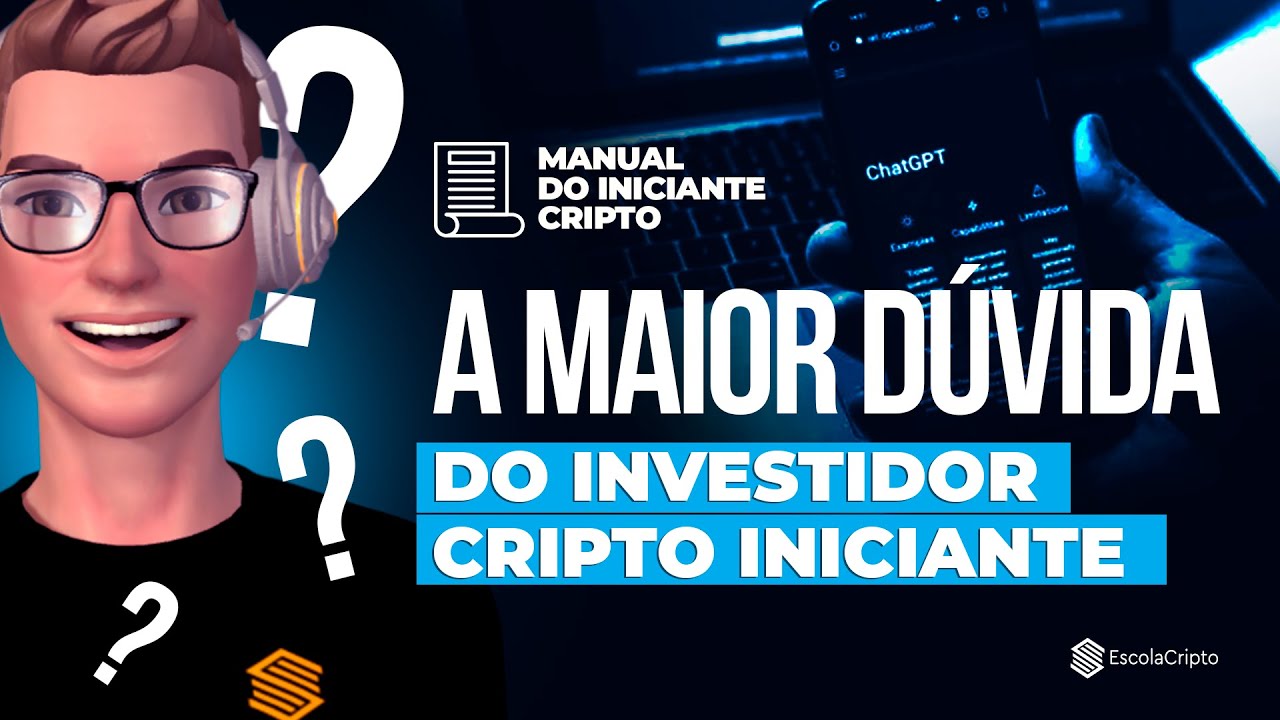 Qual a maior d&uacute;vida do iniciante cripto (SEGUNDO O CHATGPT)