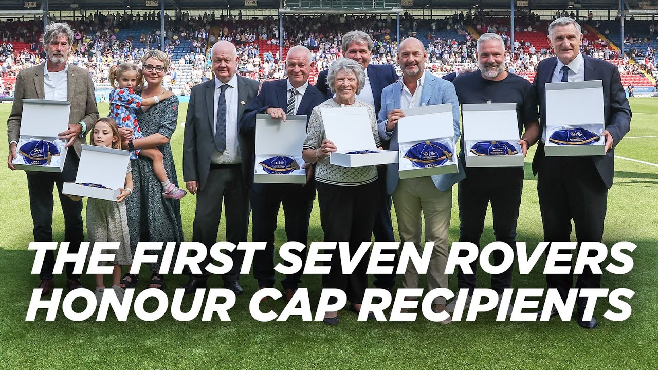 The first Honour Cap recipients proud to be recognised as key figures in Blackburn Rovers history