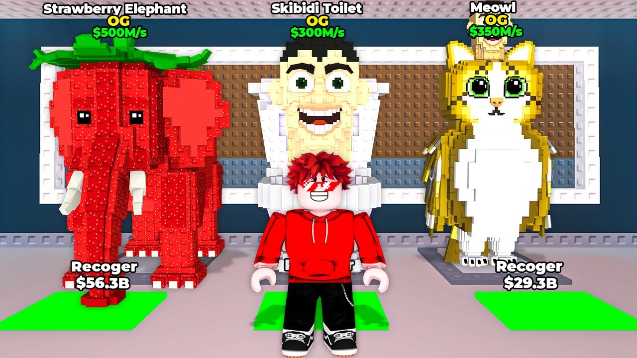 Consegui el SKIBIDI TOILET OG mi ULTIMO BRAINROT???