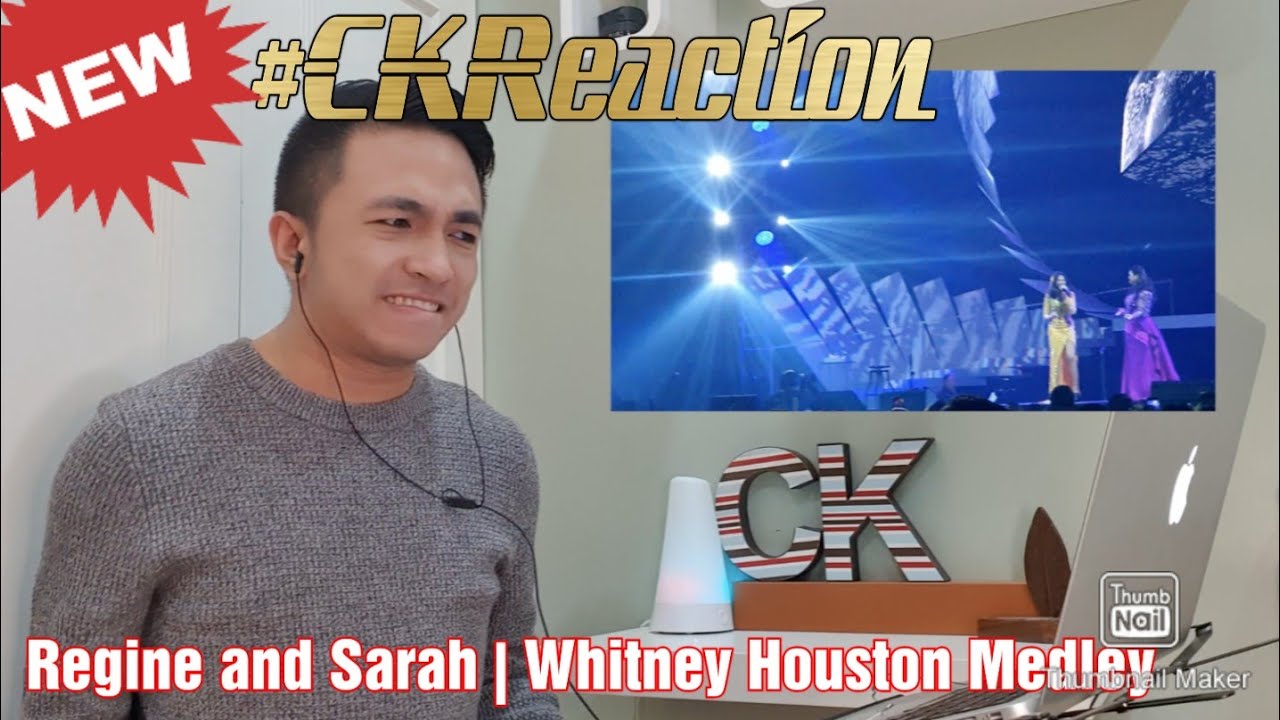 Sarah Geronimo & Regine Velasquez | Whitney Houston Medley | CK Reaction