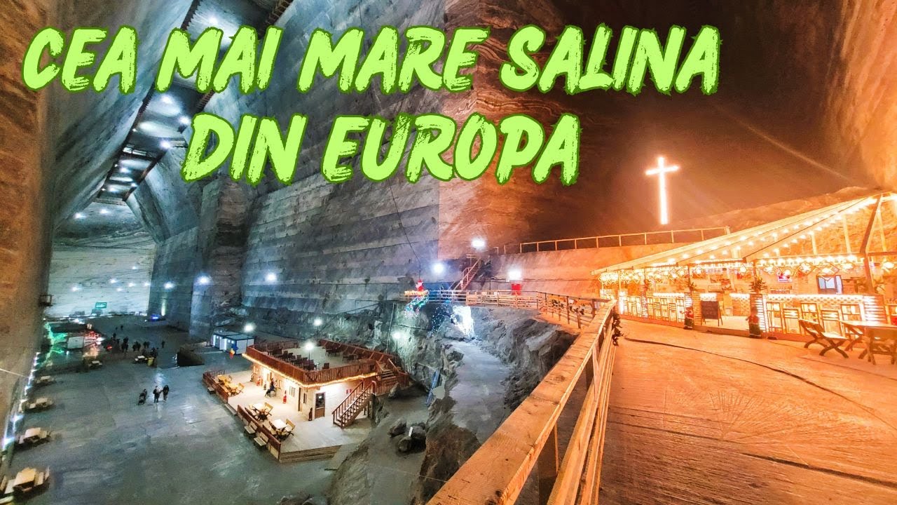 Nu e film SF! Așa arată Salina Slănic din interior! Ce am găsit în orașul Slănic, Prahova.