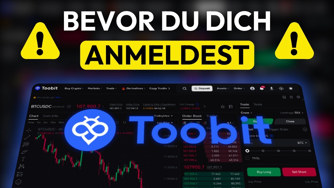 Toobit Review in 2 Minuten ✅&nbsp;Futures Trading Test & Erfahrung 2026